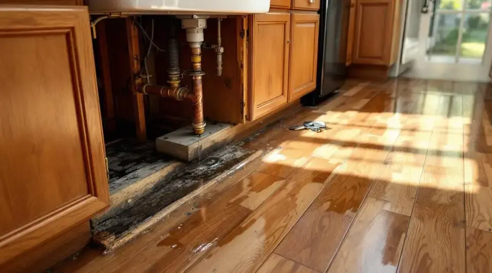 Kitchen Leak Damage Repair Loveland